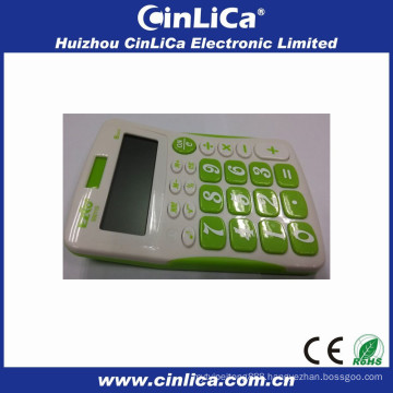 big buttons colorful desk calculator with key sound